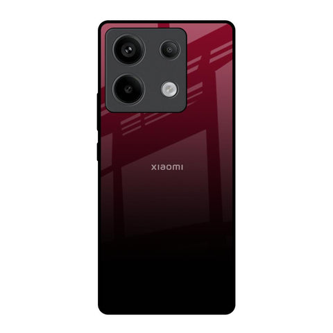 Wine Red Redmi Note 13 Pro 5G Glass Back Cover Online