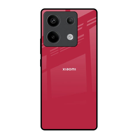 Solo Maroon Redmi Note 13 Pro 5G Glass Back Cover Online