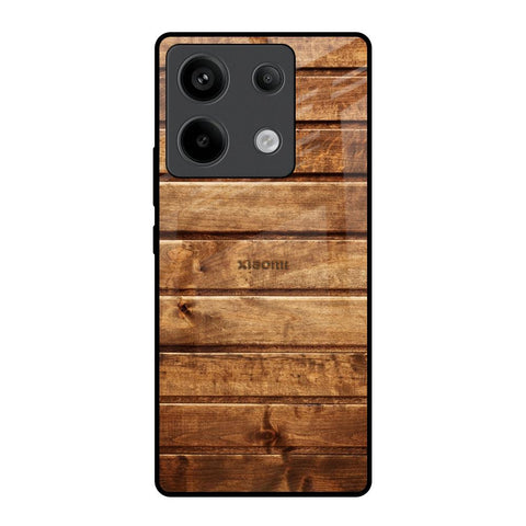 Wooden Planks Redmi Note 13 Pro 5G Glass Back Cover Online