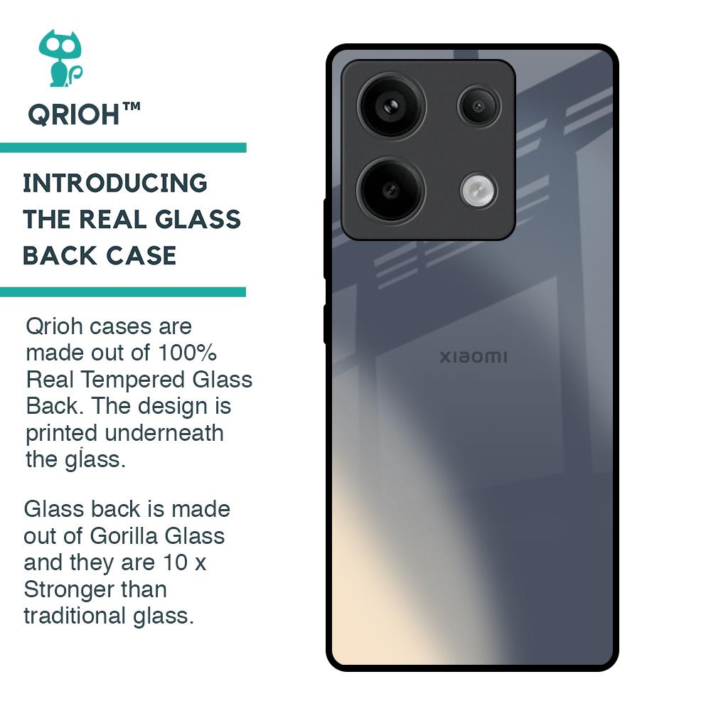 Metallic Gradient Glass Case for Redmi Note 13 Pro 5G