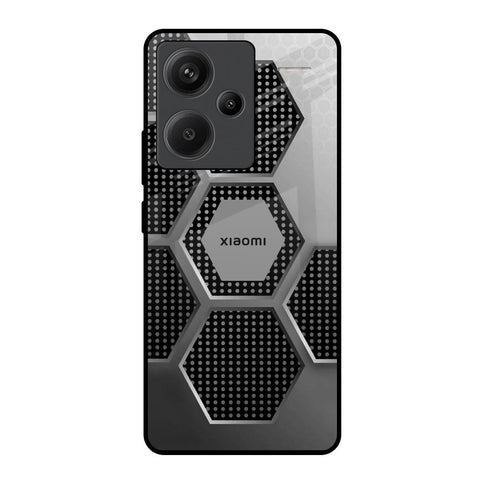 Hexagon Style Redmi Note 13 Pro Plus 5G Glass Back Cover Online
