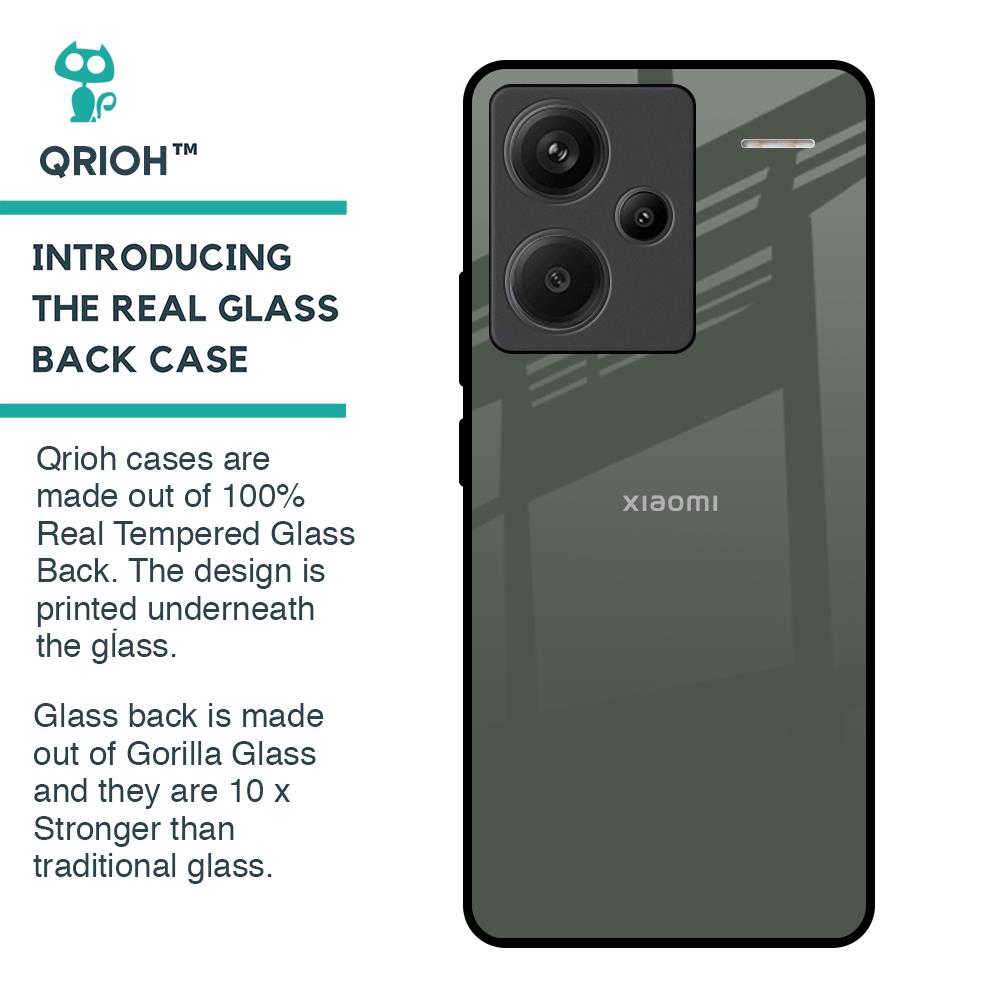 Charcoal Glass Case for Redmi Note 13 Pro Plus 5G