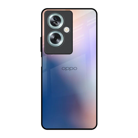 Blue Mauve Gradient Oppo A79 5G Glass Back Cover Online