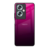 Purple Ombre Pattern Oppo A79 5G Glass Back Cover Online