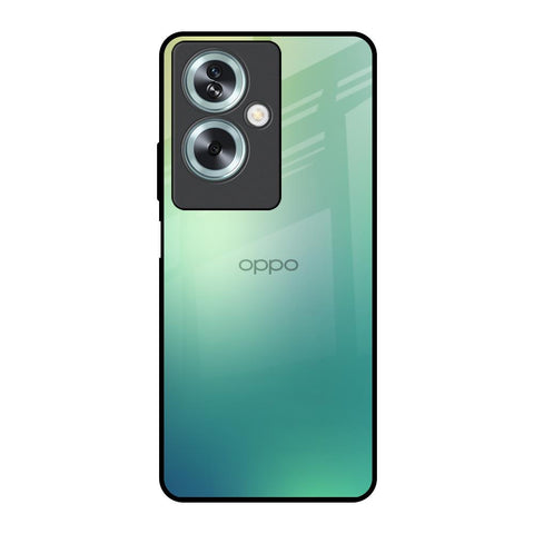 Dusty Green Oppo A79 5G Glass Back Cover Online