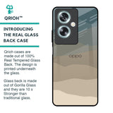 Abstract Mountain Pattern Glass Case for Oppo A79 5G