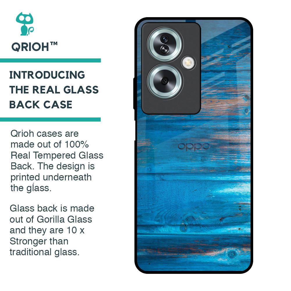 Patina Finish Glass case for Oppo A79 5G
