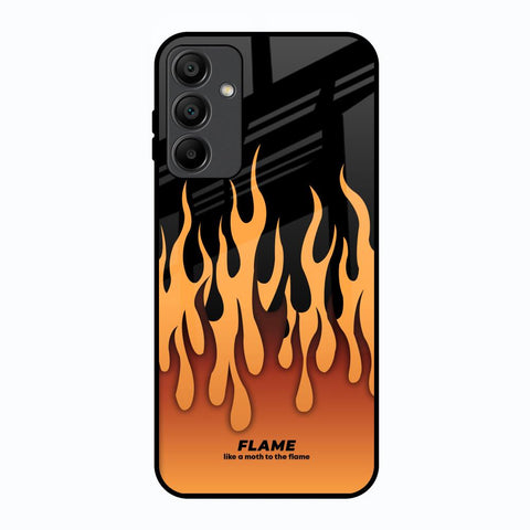 Fire Flame Samsung Galaxy A15 5G Glass Back Cover Online