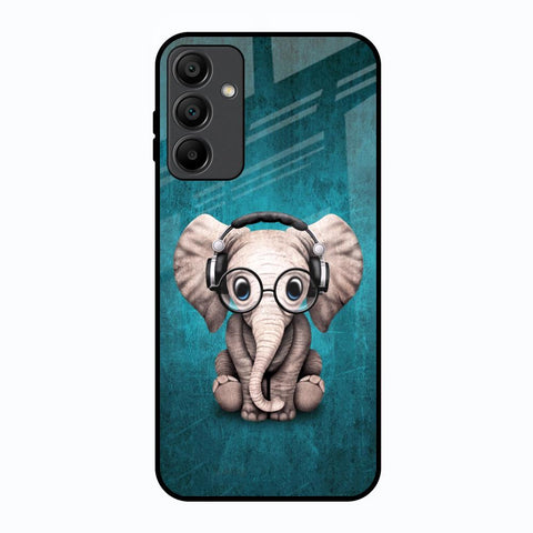 Adorable Baby Elephant Samsung Galaxy A15 5G Glass Back Cover Online