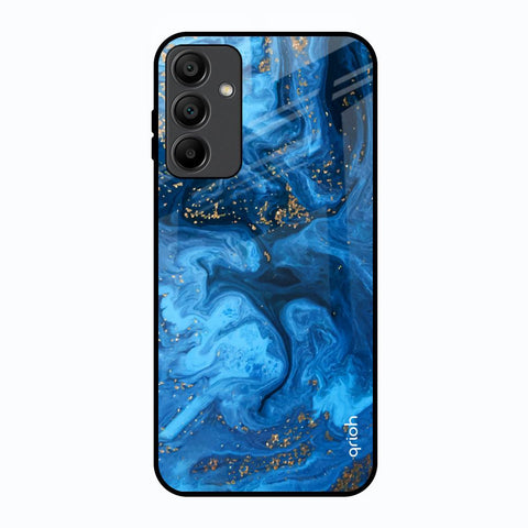 Gold Sprinkle Samsung Galaxy A15 5G Glass Back Cover Online