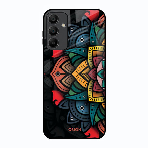 Retro Gorgeous Flower Samsung Galaxy A15 5G Glass Back Cover Online