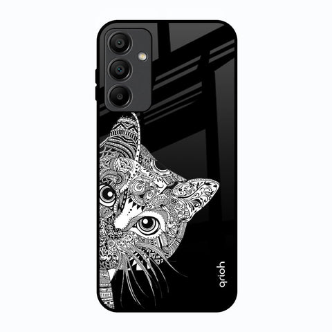 Kitten Mandala Samsung Galaxy A15 5G Glass Back Cover Online