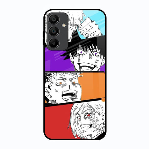 Anime Sketch Samsung Galaxy A15 5G Glass Back Cover Online
