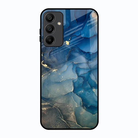 Blue Cool Marble Samsung Galaxy A15 5G Glass Back Cover Online