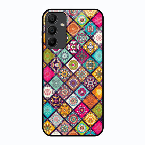 Multicolor Mandala Samsung Galaxy A15 5G Glass Back Cover Online