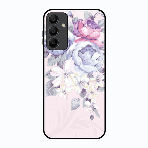 Elegant Floral Samsung Galaxy A15 5G Glass Back Cover Online