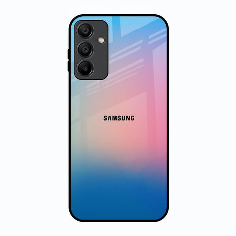 Blue & Pink Ombre Samsung Galaxy A15 5G Glass Back Cover Online