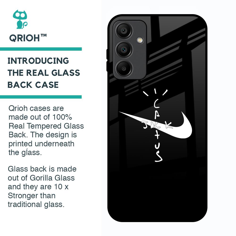 Jack Cactus Glass Case for Samsung Galaxy A15 5G