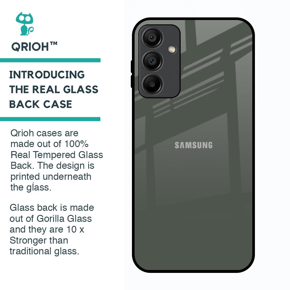 Charcoal Glass Case for Samsung Galaxy A15 5G