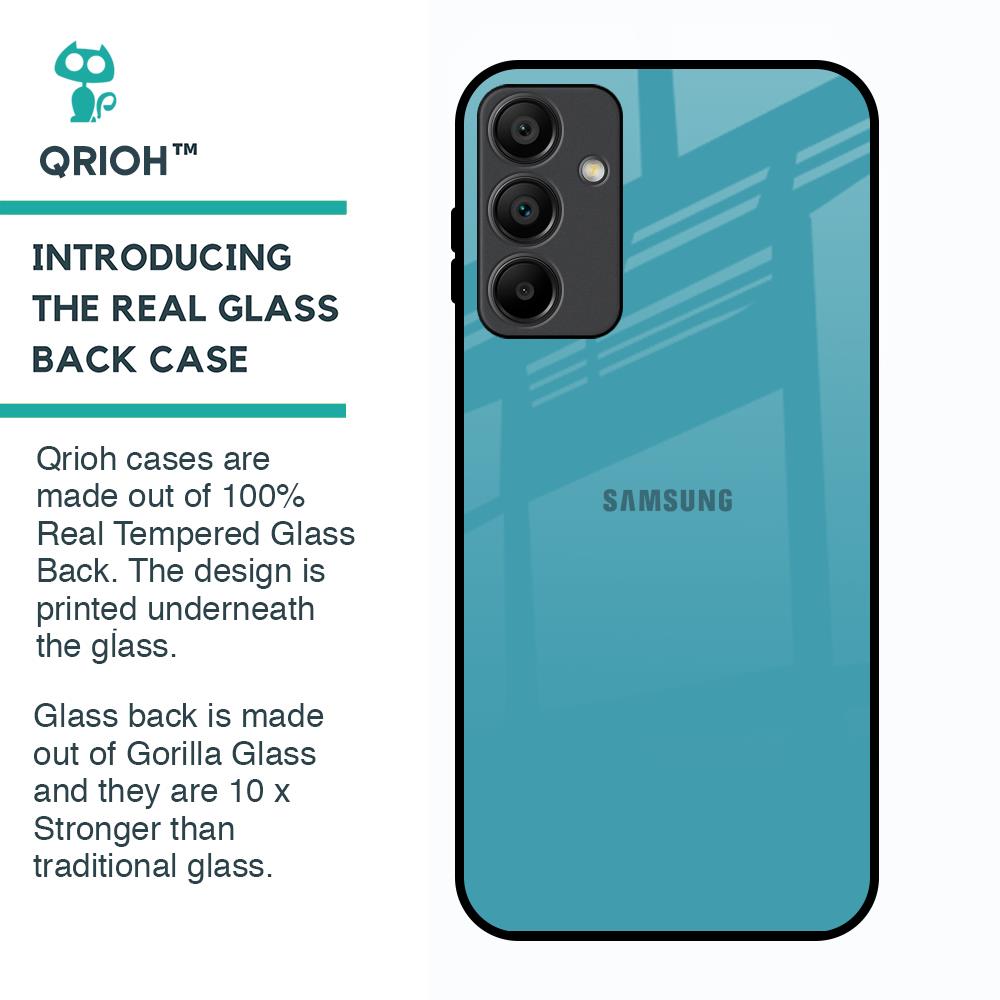 Oceanic Turquiose Glass Case for Samsung Galaxy A15 5G