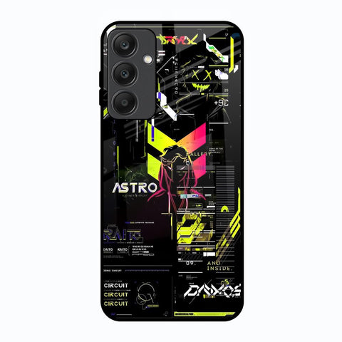 Astro Glitch Samsung Galaxy A25 5G Glass Back Cover Online