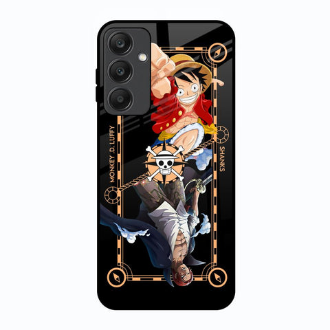 Shanks & Luffy Samsung Galaxy A25 5G Glass Back Cover Online