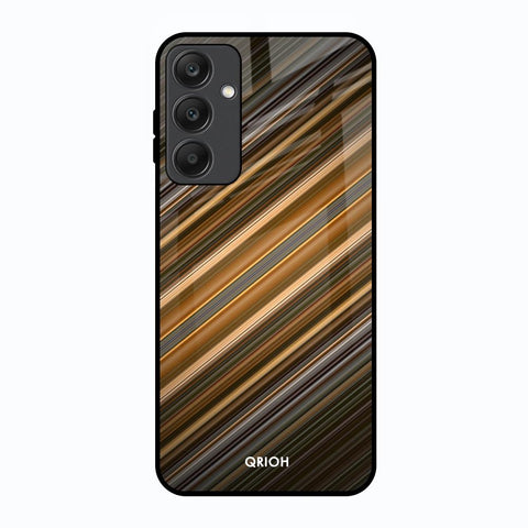 Diagonal Slash Pattern Samsung Galaxy A25 5G Glass Back Cover Online