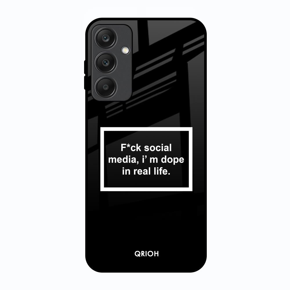 Dope In Life Samsung Galaxy A25 5G Glass Back Cover Online