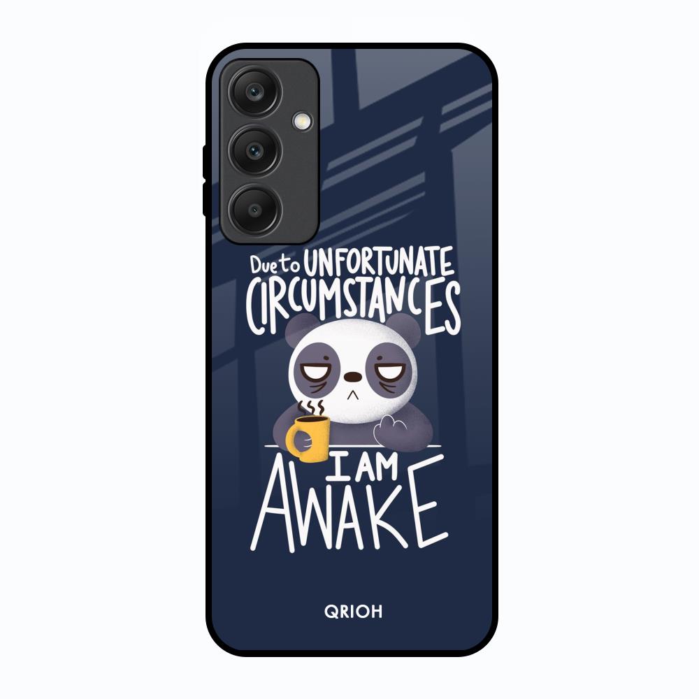 Struggling Panda Samsung Galaxy A25 5G Glass Back Cover Online