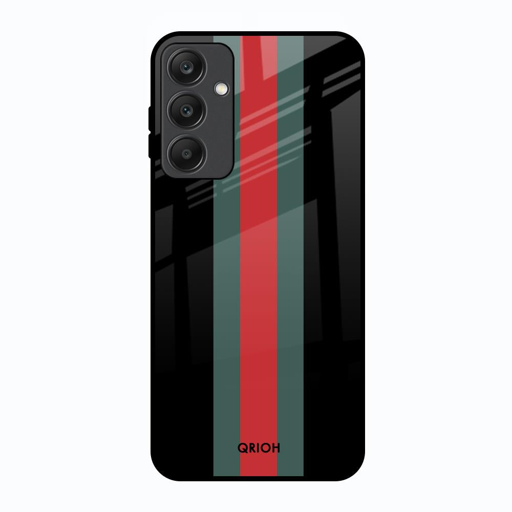 Vertical Stripes Samsung Galaxy A25 5G Glass Back Cover Online