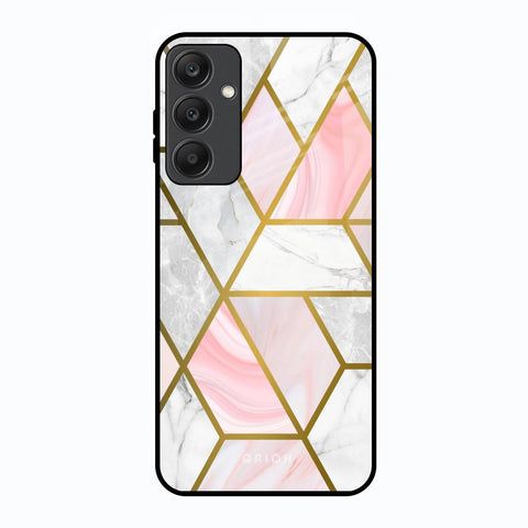 Geometrical Marble Samsung Galaxy A25 5G Glass Back Cover Online