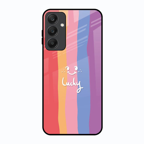 Lucky Abstract Samsung Galaxy A25 5G Glass Back Cover Online