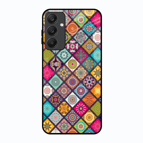 Multicolor Mandala Samsung Galaxy A25 5G Glass Back Cover Online