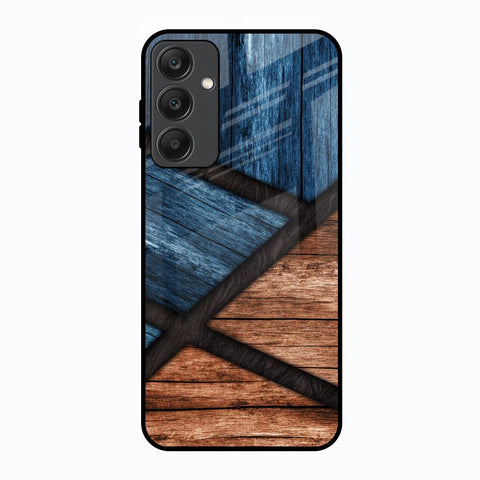 Wooden Tiles Samsung Galaxy A25 5G Glass Back Cover Online