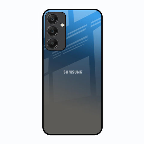 Blue Grey Ombre Samsung Galaxy A25 5G Glass Back Cover Online