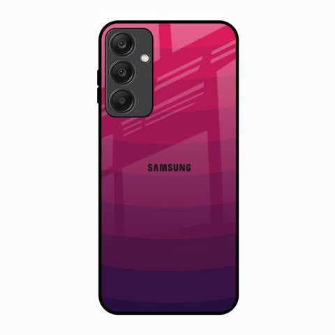 Wavy Pink Pattern Samsung Galaxy A25 5G Glass Back Cover Online