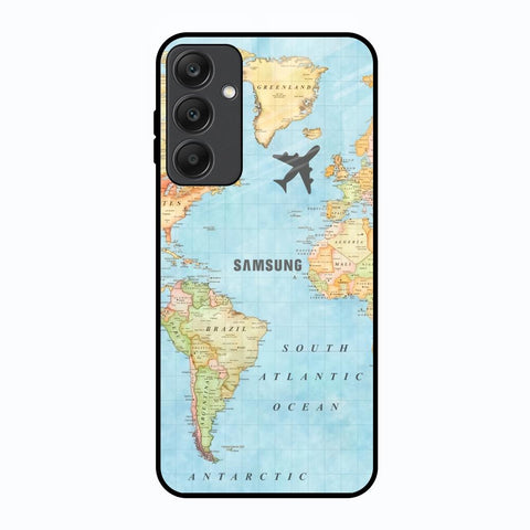 Fly Around The World Samsung Galaxy A25 5G Glass Back Cover Online