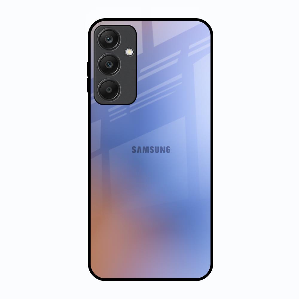 Blue Aura Samsung Galaxy A25 5G Glass Back Cover Online