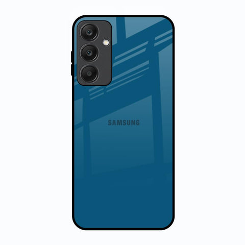 Cobalt Blue Samsung Galaxy A25 5G Glass Back Cover Online