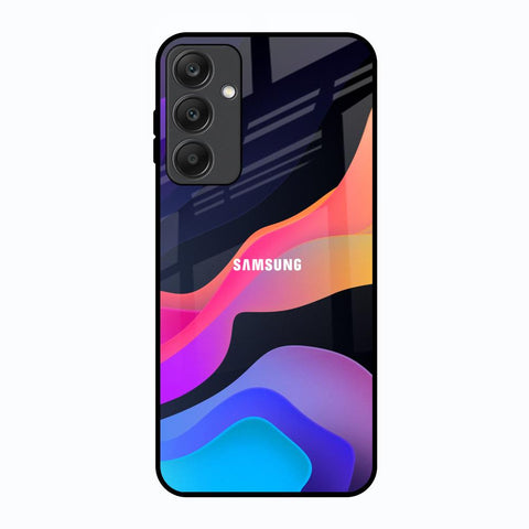 Colorful Fluid Samsung Galaxy A25 5G Glass Back Cover Online