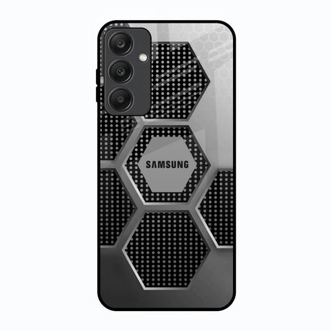 Hexagon Style Samsung Galaxy A25 5G Glass Back Cover Online