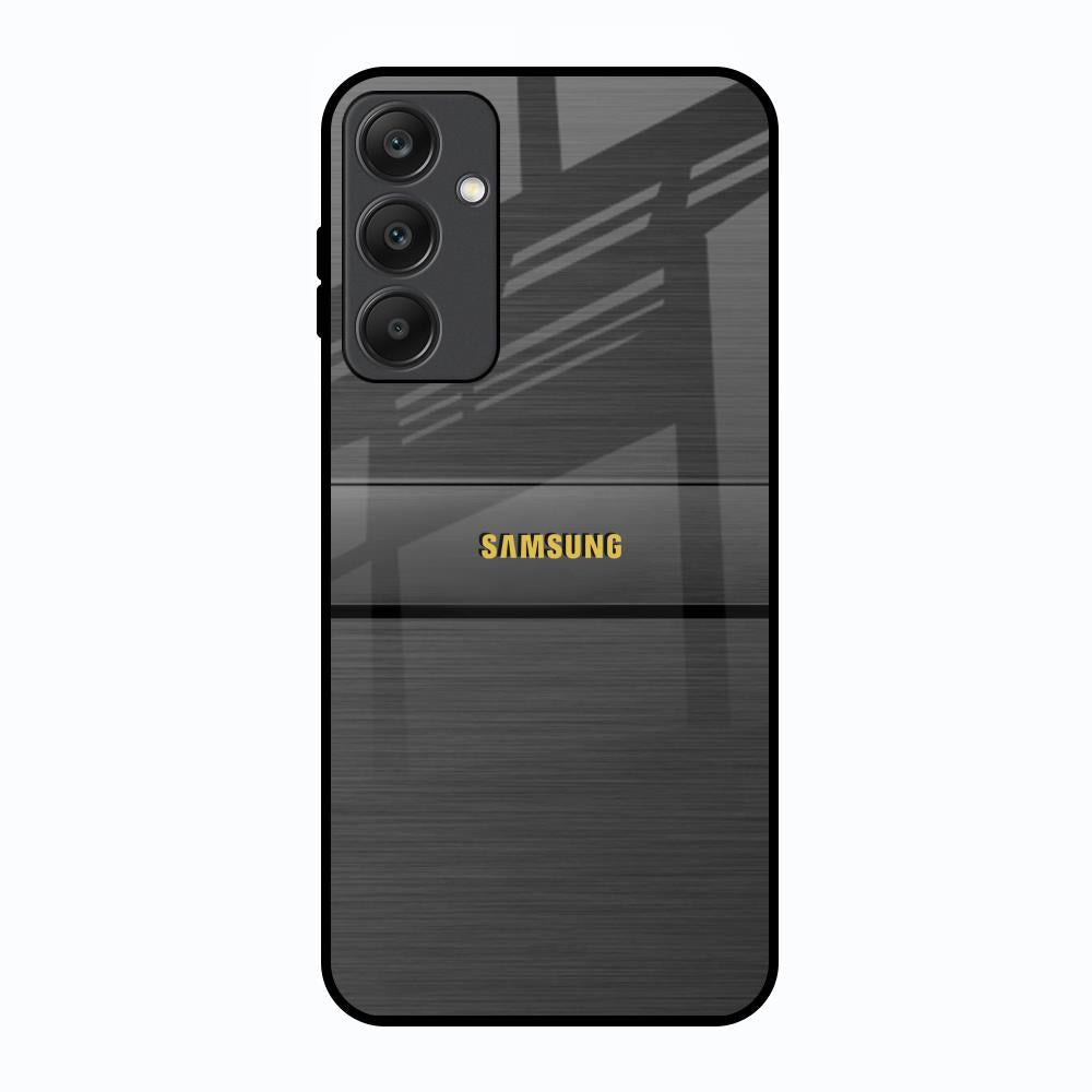 Grey Metallic Glass Samsung Galaxy A25 5G Glass Back Cover Online