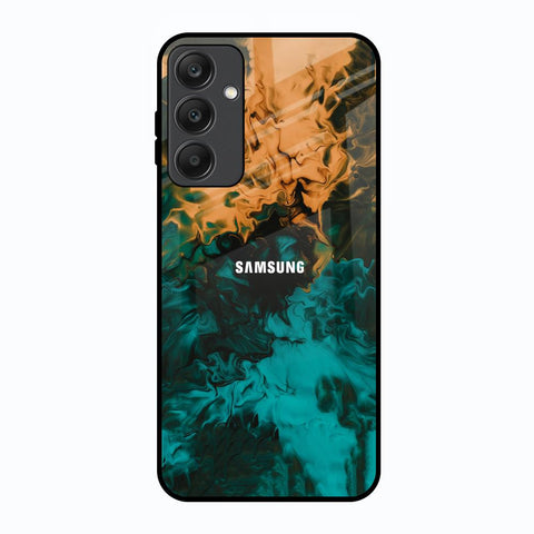 Watercolor Wave Samsung Galaxy A25 5G Glass Back Cover Online