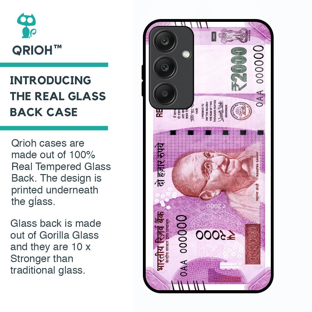 Stock Out Currency Glass Case for Samsung Galaxy A25 5G
