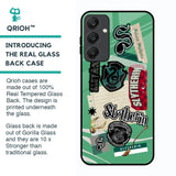 Slytherin Glass Case for Samsung Galaxy A25 5G