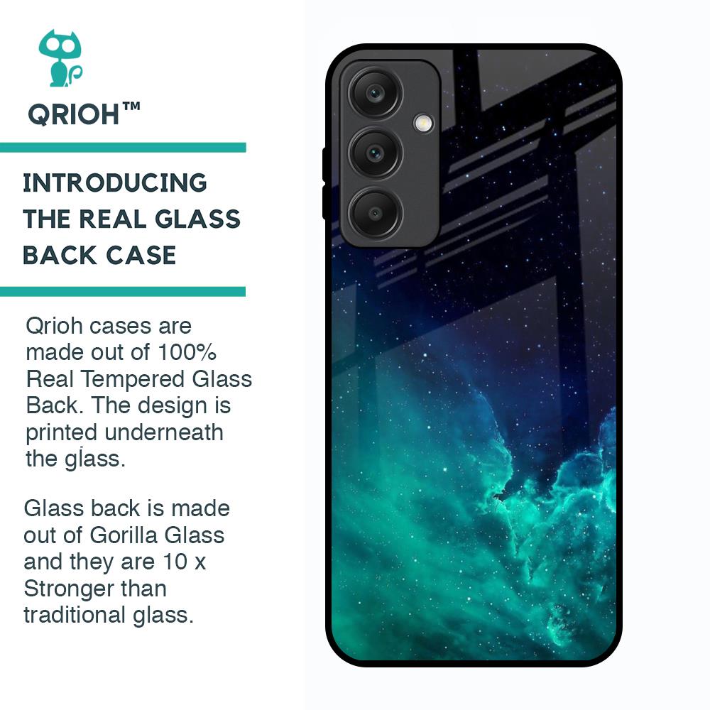 Winter Sky Zone Glass Case For Samsung Galaxy A25 5G