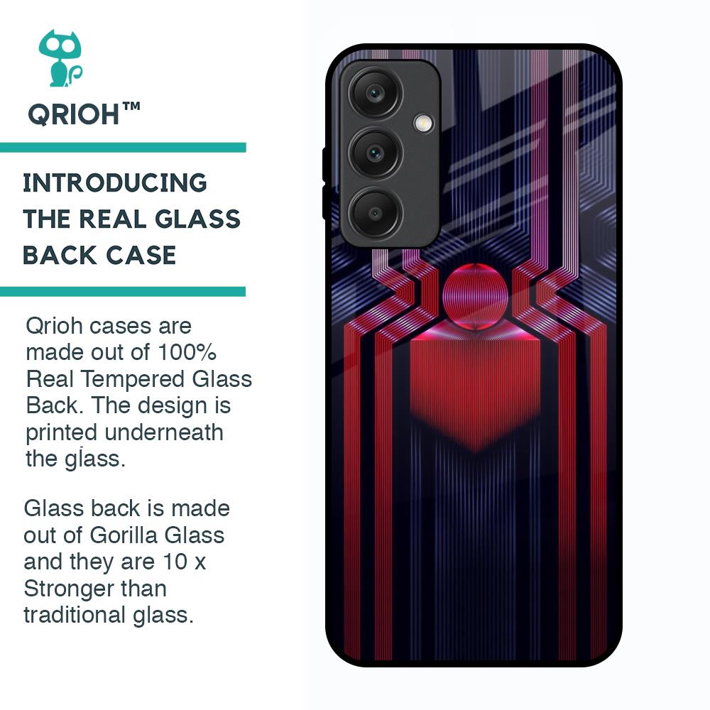 Super Art Logo Glass Case For Samsung Galaxy A25 5G