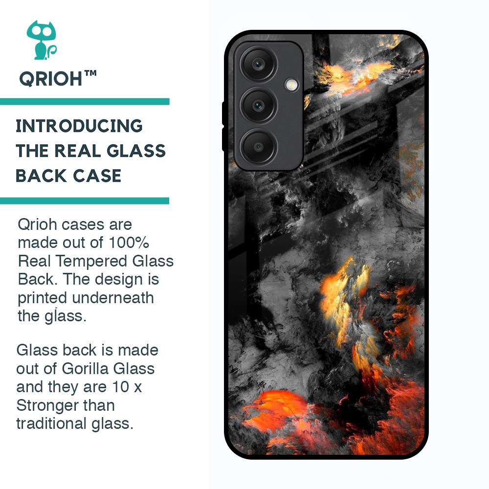 Lava Explode Glass Case for Samsung Galaxy A25 5G