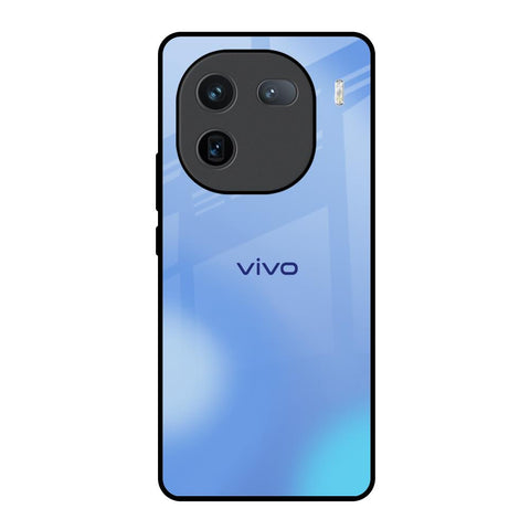 Vibrant Blue Texture IQOO 12 5G Glass Back Cover Online
