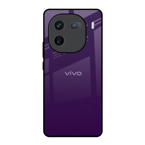 Dark Purple IQOO 12 5G Glass Back Cover Online